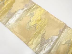 雲に芝草・古典柄織り出し袋帯（材料）